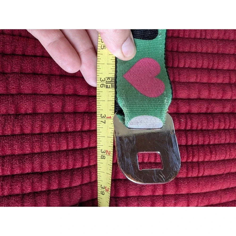 Cadillac Seatbelt Belt by Buckle Down I Love Pandas Vintage USA Y2K 90s Grunge